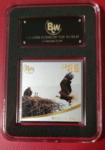 Silberbriefmarke bcw - *, *