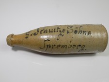 Antike Steingutflasche Schuite