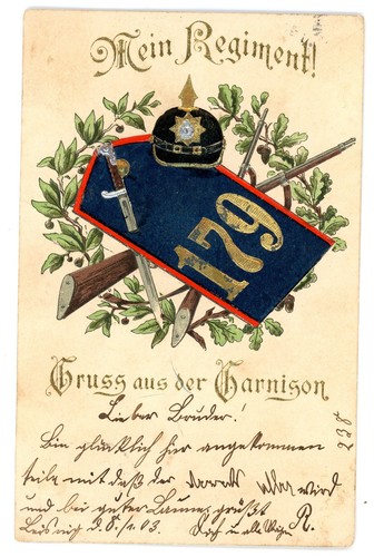 Gruß aus der - garnison, kgl