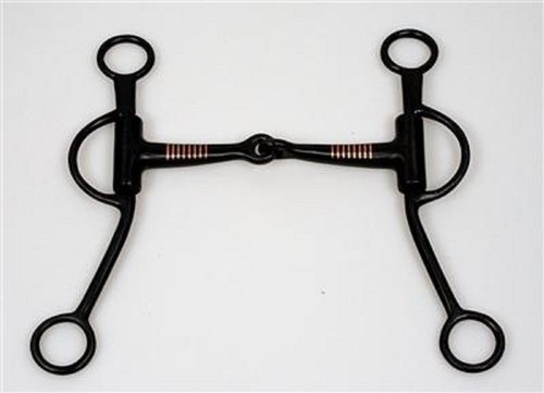 Snaffle bit mit shanks - bit,