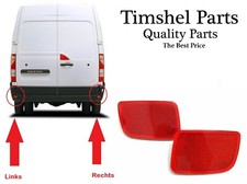 Reflektor Rückleuchte Rückstrahler für RENAULT MASTER III - SET Hinten L + R