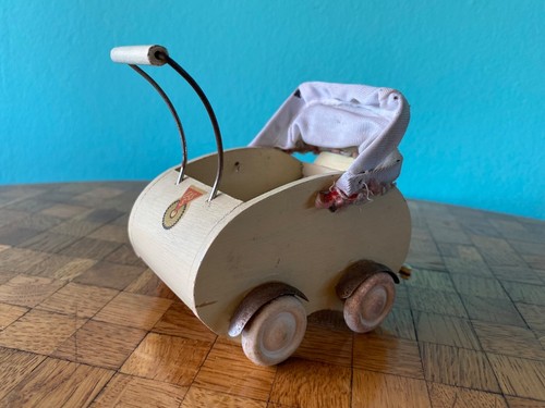 Alter kinderwagen holz - kinderwagen,