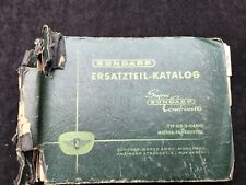 Ersatzteil Katalog Zündapp Moped Typ 429 Super Combinette Dezember  1958