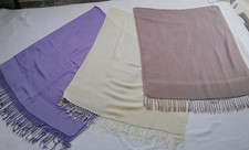 3 große Umhangtücher/Schals