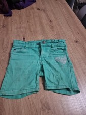 Kurze jeans grün mädchen - kurze,