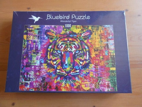 Puzzle wonderful tiger - puzzle,