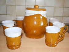 Keramik Topf Tassen /Gühwein