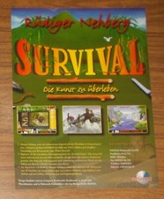 Seltene Werbung RÜDIGER NEHBERG SURVIVAL MAC PC CD-Rom 1996