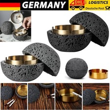 Aschenbecher mit Deckel Außen