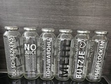 6x TRUE FRUITS Flaschen Mehl Bützje Haferflocken Tohuwabohu LIMITED EDITION