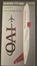 Safety Card Omni Air International Boeing 777-200 Rev: 07/19