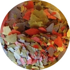 Flockenfutter Hauptflocken Flocken 4 farbig Fischfutter Zierfischflocken 10 l