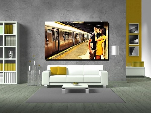 Leinwand bild xxl popart - er,