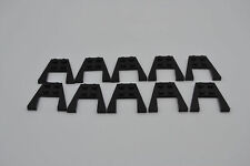 LEGO 10 x Keilplatte Flügel schwarz Black Wedge Plate 4x4 43719