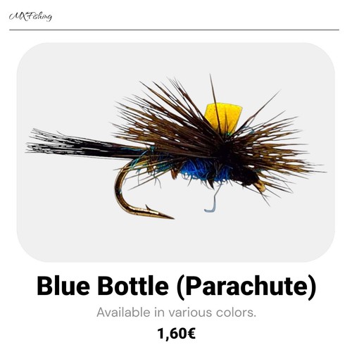 Stück blue bottle parachute - stück,