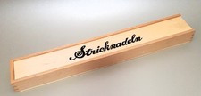 Stricknadelbox 42,5x7x3,5 cm