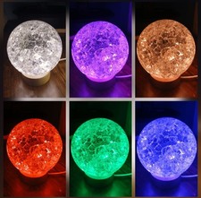 LED Lampe, Glas Kugel