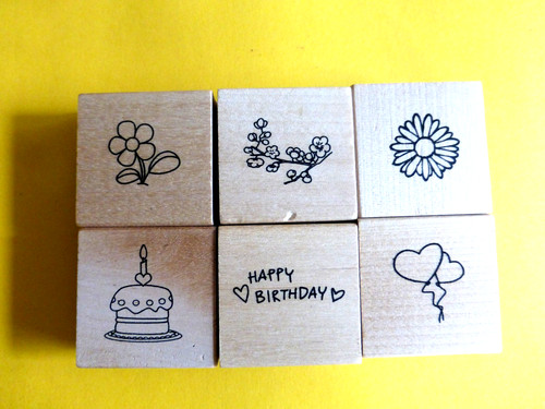 Motivstempel stempel blume - blume, &