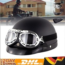 Helm Halbschale plus Brille