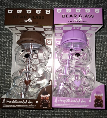 Teddy glas bär - to, bär/