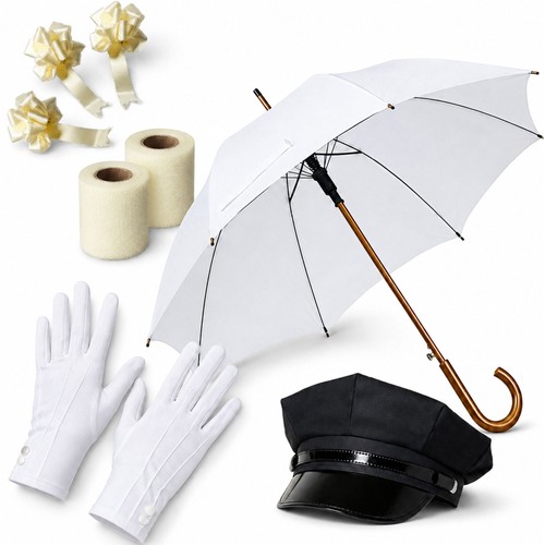 Chauffeur set hochzeit - chauffeur-set, 8-tlg