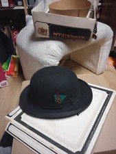 Antique Stetson Bowler Hat Sz