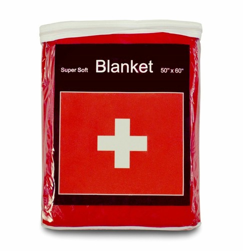 Schweiz flagge fleecedecke neu - fleecedecke,