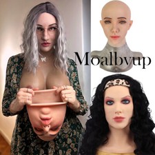 Realistic Silicone Female Mask