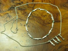 Platin Schmuckset / Armband