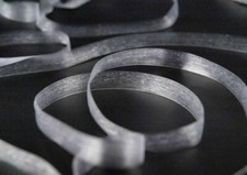 5m - Elastisches Silikonband PU Wäschegummi 4mm transparent - Kurzwaren