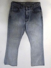 edc by Esprit Jeans Hose Schlaghose Hellblau Stonewashed W32 L32