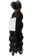 2x Echthaar Bundles 18" 1B Loose Wave  – neu mit Etikett 100 % Human Hair