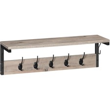 Wandgarderobe, Wandregal mit 7