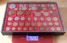 Münzkasten 2 Schubladen 1,93 kg intern. Kursmünzen-Konvolut  Haushaltsauflösung!