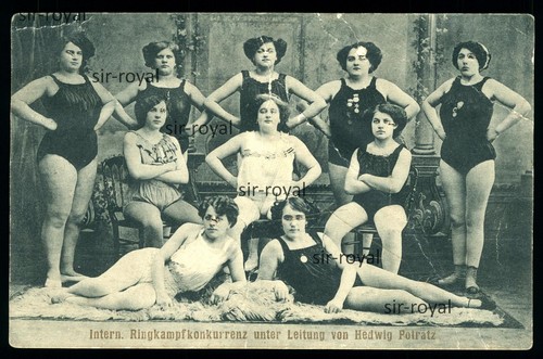 Internationale damen - ak,