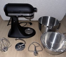 KitchenAid 5KSM185PS Küchenmaschine 4,8L in Gusseisen Schwarz