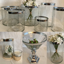 Glas Vasen Windlicht Pokal