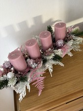 Adventskranz Adventsgesteck Tischdekoration Weihnachtsgesteck