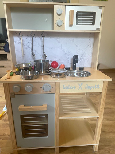 Holz spielküche beige mit - holz,