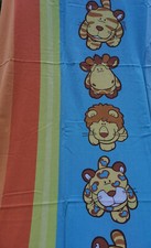 nici Bettwäsche Set 2-teilig Löwe Giraffe Tiger bunt Baumwolle