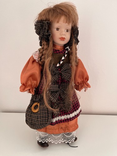 Vintage puppe mit - vintage,