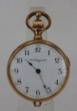 Damentaschenuhr Elgin Walzgold bzw. Goldfiled 1903 - TOPZUSTAND (95090)