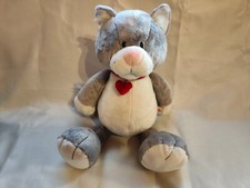 Nici Katze Kater Love message Herz Stofftier Schmusetier Kuscheltier 50cm TOP