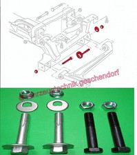 Exzenterschraube Schrauben Satz Querlenker vorne VW T4 Transporter M14 hochfest