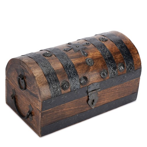Handmade pirate treasure chest - handmade,