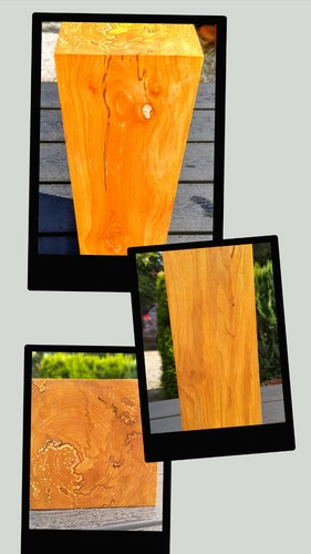 Holzstele holzdeko - holzstele,,
