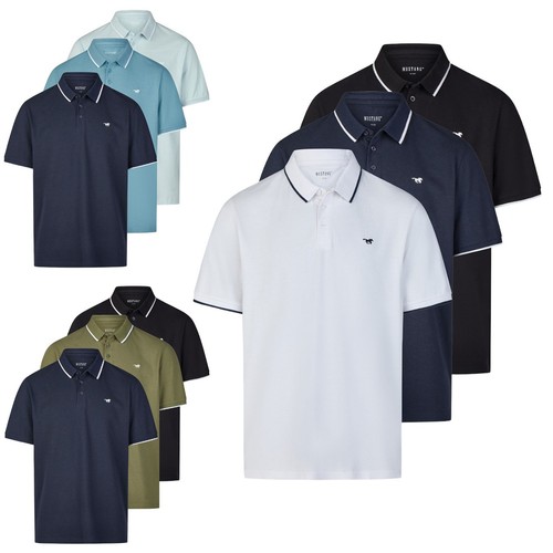 Mustang poloshirt herren - poloshirt,