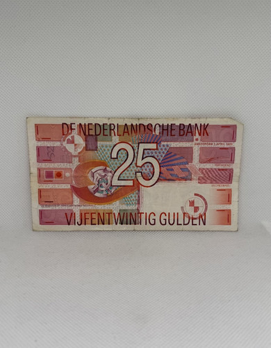 Banknote niederlande 25 - niederlande,