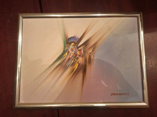 Acrylgemälde patlarsen mit - patlarsen,