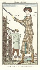Modeblatt JAGD Jagdkostüm